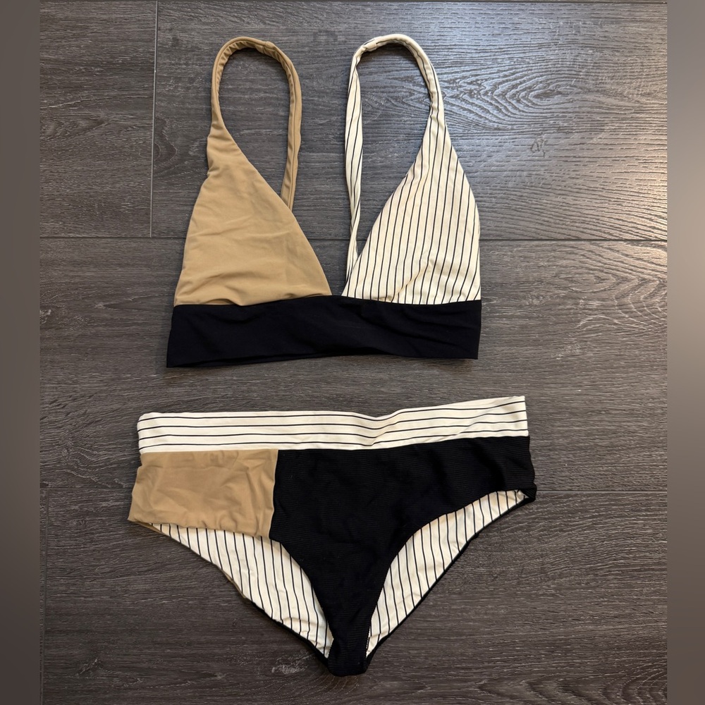 Boys + Arrows Two-Piece Bikini Set (Reversible)